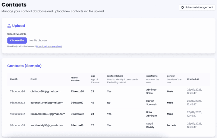 Contact Management System